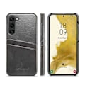 Miniatyrbillede 1 af 5: Samsung S23 eksklusiv stødabsorberende kortholder Retro Black