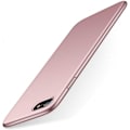 Pikkukuva 1 / 7: iPhone 7 / 8 / SE(2020 & 2022) Ultraohut kumipinnoitettu Cover Basic V2 Pink gold