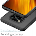 Miniatyrbillede 3 af 7: Xiaomi Poco X3 NFC Ultra tyndt matsort cover Basic V2 Black