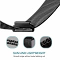 Miniatyrbillede 5 af 5: Samsung Galaxy Active 2 Armbånd Milanese Loop Sort Black