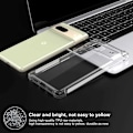Miniatyrbillede 2 af 7: Google Pixel 8 stødabsorberende silikonetui Shockr Transparent