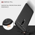 Miniatyrbild 3 av 7: Oneplus 7 Pro Stöttåligt Stötdämpande Skal SlimCarbon Svart