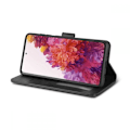 Miniatyrbillede 2 af 4: Samsung Galaxy S20 FE Pung Etui PU Læder 4 RUMMET Black