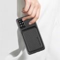 Miniatyrbillede 6 af 11: Samsung A51 Stødsikker etui med magnetkortholder Magsafe RFID Black