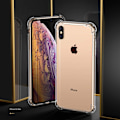 Miniatyrbillede 7 af 7: iPhone XS Max stødabsorberende silikone Shell Shockr Transparent