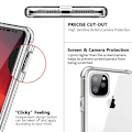 Miniatyrbillede 3 af 7: 360° fulddækkende silikonetui til iPhone 11 Pro Transparent