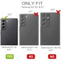 Pikkukuva 2 / 7: Samsung S21 iskunkestävä kotelo CamShield-renkaan pidikkeellä Grön