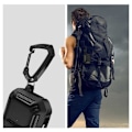 Pikkukuva 5 / 6: Airpods 3 X-Carbo Iskunkestävä kuori ja Carabiner Nordcell™ Black