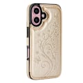 Miniatyrbild 1 av 7: iPhone 16 Stöttåligt Skal Korthållare 3-FACK Flippr V2 - Guld