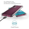 Miniatyrbillede 5 af 6: Motorola Edge Plus stødabsorberende silikone Shell Shockr Transparent