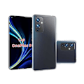 Miniatyrbild 6 av 6: OnePlus 9 Stötdämpande Mjukt Skal Simple Transparent