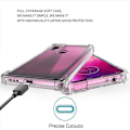 Miniatyrbillede 6 af 7: Motorola One Hyper Shock Absorbing Silicone Shell Shockr Transparent