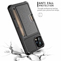 Pikkukuva 2 / 7: Samsung S20 Plus iskunkestävä kotelo Solid V2 -korttipaikalla Black