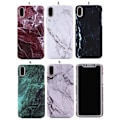 Pikkukuva 2 / 11: iPhone XS Max Marble Case Slimfit 3D Design Black Variant 3