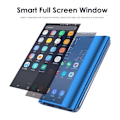 Miniatyrbillede 3 af 4: OnePlus 6T Smart Flip Case Clear View Standing V2 Rocket Svart