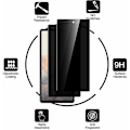 Miniatyrbild 2 av 8: Google Pixel Fold Privacy Härdat glas 0.26mm 2.5D 9H Transparent