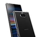 Miniatyrbillede 1 af 6: Xperia 10 stødabsorberende silikonebetræk Enkelt Transparent