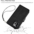 Miniatyrbillede 5 af 6: iPhone 12 Pro Pung Etui PU Læder 4 RUMM Black
