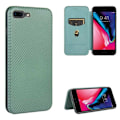 Pikkukuva 1 / 8: iPhone 7 Plus / 8 Plus Flip Case -korttipaikka CarbonDreams Green Green