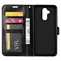 Miniatyrbillede 1 af 3: Mate 20 Lite Pung Etui PU Læder 4 RUMM Black