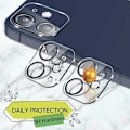 Pikkukuva 5 / 5: 2-PACK iPhone 11 Protection Linssin suojaus Kameran suojaus Transparent