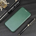 Miniatyrbillede 9 af 9: iPhone XR Flip Case Kortrum CarbonDreams Grøn Green