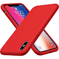 Pikkukuva 1 / 6: Kuminen iskunkestävä kotelo iPhone XS Max - PUNAINEN