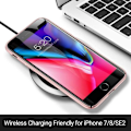 Pikkukuva 5 / 7: iPhone 7 / 8 / SE(2020 & 2022) Ultraohut kumipinnoitettu Cover Basic V2 Pink gold