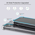 Miniatyrbild 2 av 8: iPhone 11 Pro Max Stöttåligt Skal med Förstärkta Hörn Transparent