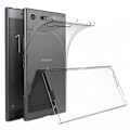 Miniatyrbild 1 av 4: Xperia XZ1 Compact Stöttåligt Genomskinligt Skal Simple Transparent
