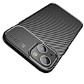 Miniatyrbild 2 av 5: iPhone 13 Stöttåligt Slimmat Skal FullCarbon V4 Svart