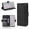 Miniatyrbillede 1 af 7: Google Pixel 7 pung etui PU læder 6-LOMMES Winston V3 Black