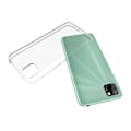 Pikkukuva 4 / 5: Huawei Y5P iskuja vaimentava pehmeä kansi Simple Transparent