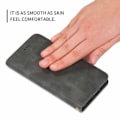 Miniatyrbild 7 av 7: Samsung S8 Plus Flipfodral Kortfack Mocka Svart