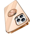 Pikkukuva 1 / 7: iPhone 13 Pro Max elegantti ja iskunkestävä kotelo Flawless sormustelineellä Rosa