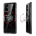 Miniatyrbillede 4 af 5: Samsung S20 FE Praktisk stødsikkert cover med ringholder V4 Transparent