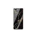 Pikkukuva 3 / 7: iPhone 6/6S Marble Shell 9H Karkaistu lasi Takalasi Takaosa Black Variant 2