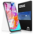Miniatyrbild 1 av 9: 2-PACK Samsung A20e Härdat glas 0.26mm 2.5D 9H Transparent