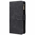Miniatyrbillede 2 af 6: OnePlus 7T multifunktionelt pung etui Lynlås 8-rum Black