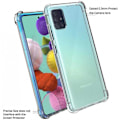 Miniatyrbillede 5 af 5: Samsung A71 Stødabsorberende Silikone Shell Shockr Transparent