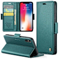 Miniatyrbild 1 av 11: CaseMe Skin Pro Fodral iPhone XS Max - Grön Grön