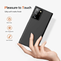 Pikkukuva 3 / 6: Samsung Note 20 Ultra Kumipinnoitettu mattamusta Cover Basic V2 Black