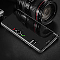 Miniatyrbillede 9 af 9: Huawei P20 Lite Smart Flip Case Clear View Standing V2 Rocket Svart