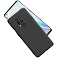 Miniatyrbild 3 av 4: OnePlus 8 Pro Gummibelagd Mattsvart Silikon Skal Svart
