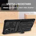 Miniatyrbild 7 av 9: Samsung Note 20 Ultra Stöttåligt Skal Kickstand & Kortfack ThinArmor V3 Svart