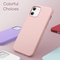 Pikkukuva 6 / 8: Kuminen iskunkestävä kotelo iPhone 12 / 12 Pro - vaaleanpunainen