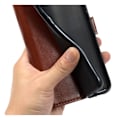 Miniatyrbillede 2 af 5: Zenfone 7 Pro Wallet Case PU Læder 4-SLOT Evry - Sort Black
