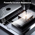 Miniatyrbillede 4 af 6: 2-PACK iPhone 14 hærdet glas 0,26 mm 2,5D 9H fuldformat Transparent