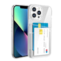 Miniatyrbild 1 av 7: iPhone 11 Pro Max Stöttåligt Skal med Kortfack V2 Transparent