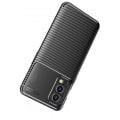 Pikkukuva 4 / 5: OnePlus Nord 2 5G Stöttåligt Slimmat Skal FullCarbon® V4 Black